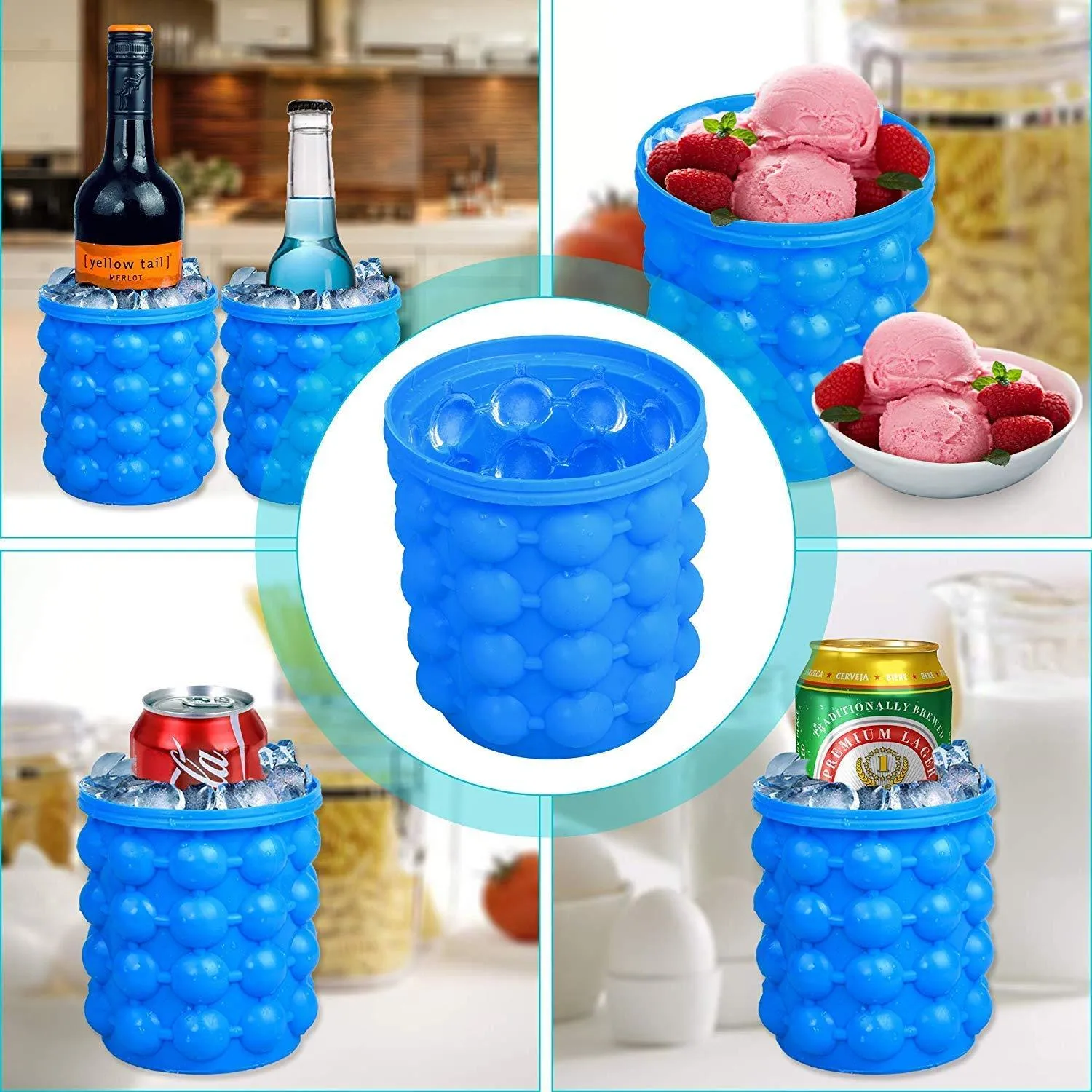 0165 Silicone Ice Cube Maker