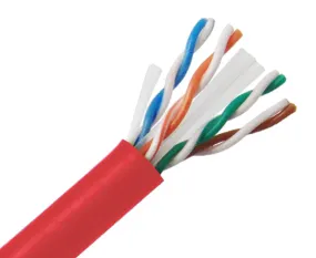 1000FT CAT6 UTP Bulk Ethernet Cable, Solid Copper CM, 23 AWG