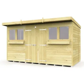 12ft x 6ft Pent Summer Shed