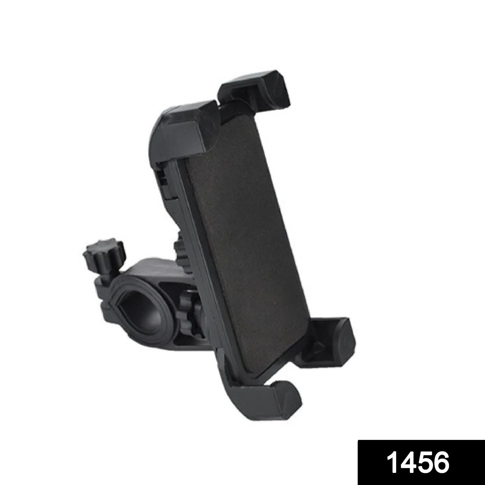 1456 Bike Phone Mount Anti Shake and Stable Cradle Clamp with 360° Rotation