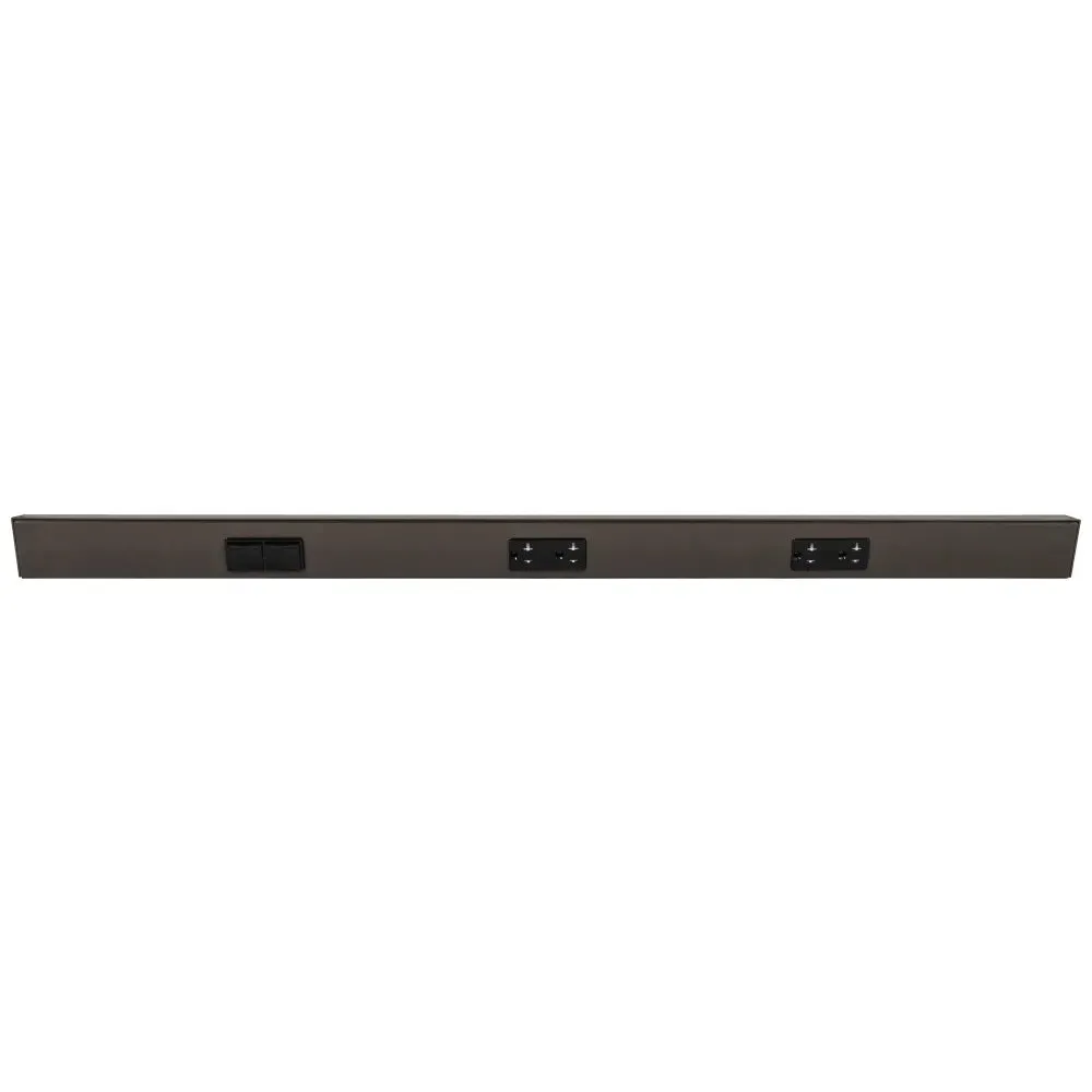 36" Tamper Resistant Outlet & Switches Under Cabinet Power Strip