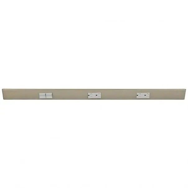 36" Tamper Resistant Outlet & Switches Under Cabinet Power Strip