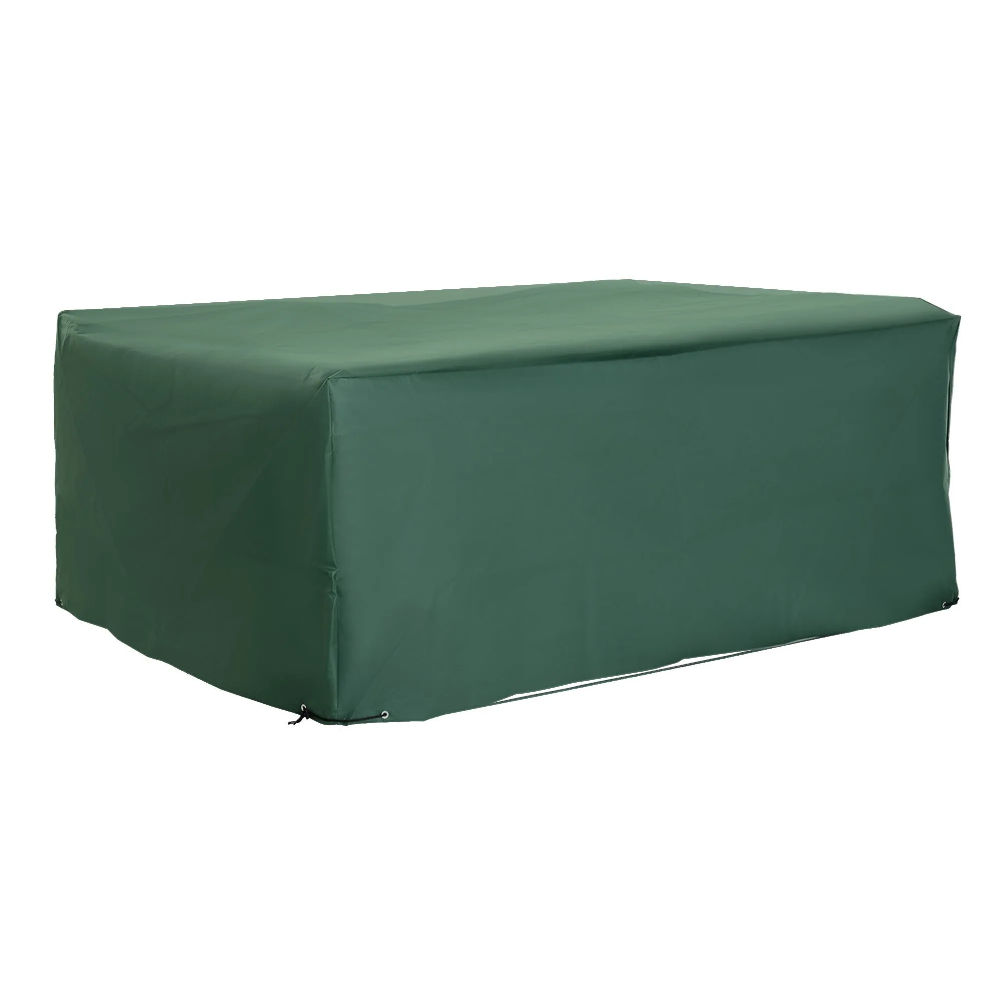 600D Garden Furniture Cover Outdoor Garden Rattan Furniture Protection Oxford Patio Set Cover Waterproof Anti-UV Green 205 x 145 x 70cm