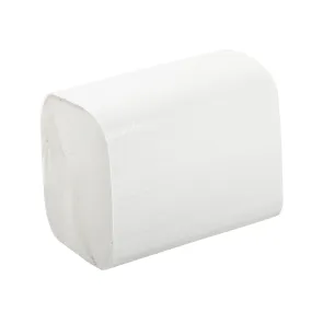 7.8" x 6.25" 2 Ply White Interfold Embossed Napkins, Case of 6,000