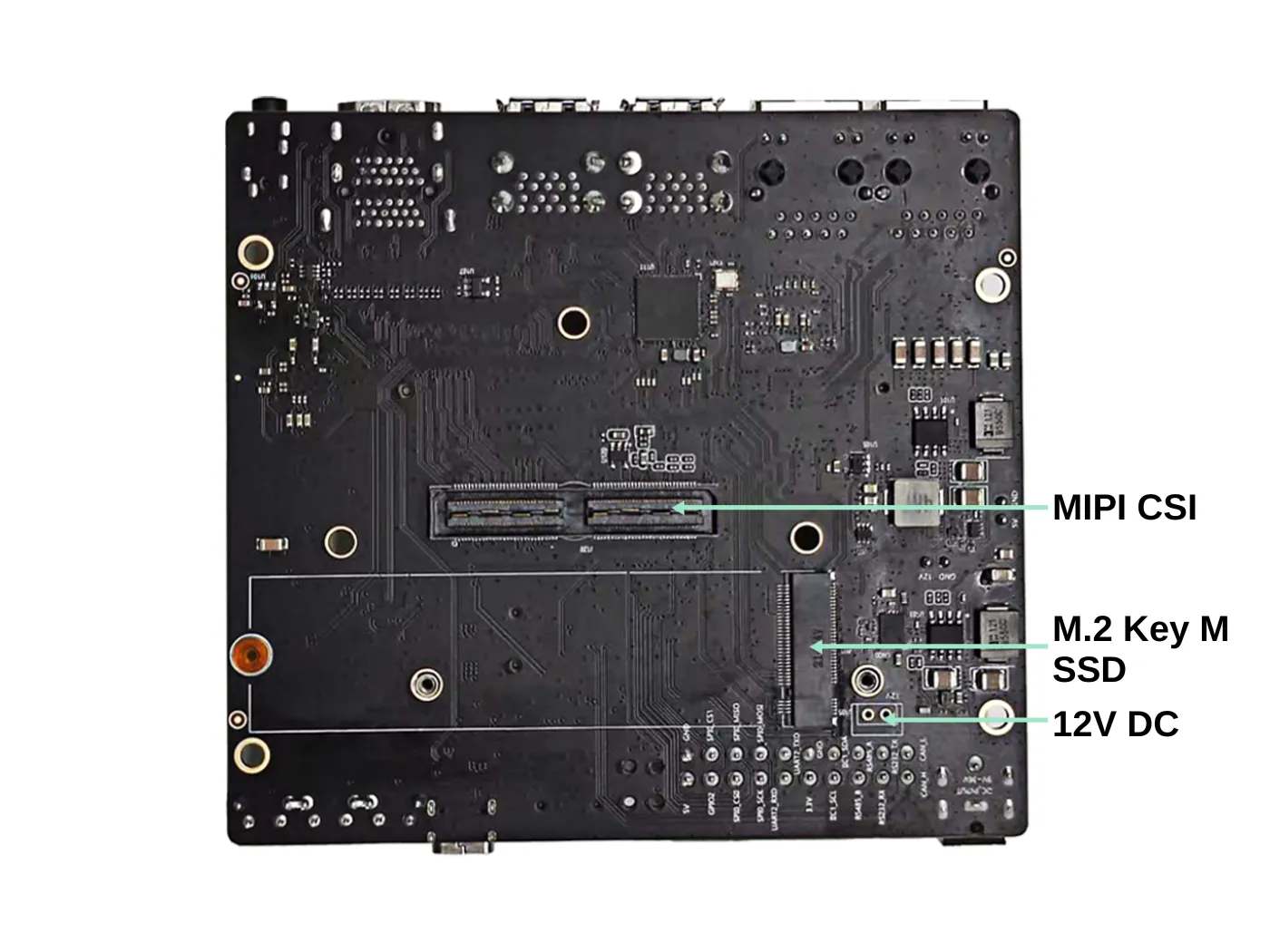 A205E Carrier Board for NVIDIA Jetson Nano/Xavier NX module