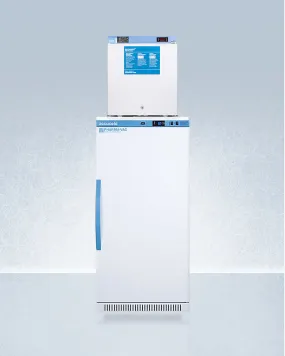 Accucold Summit - 24" Wide All-Refrigerator/All-Freezer Combination | ARS8PV-FS24LSTACKMED2