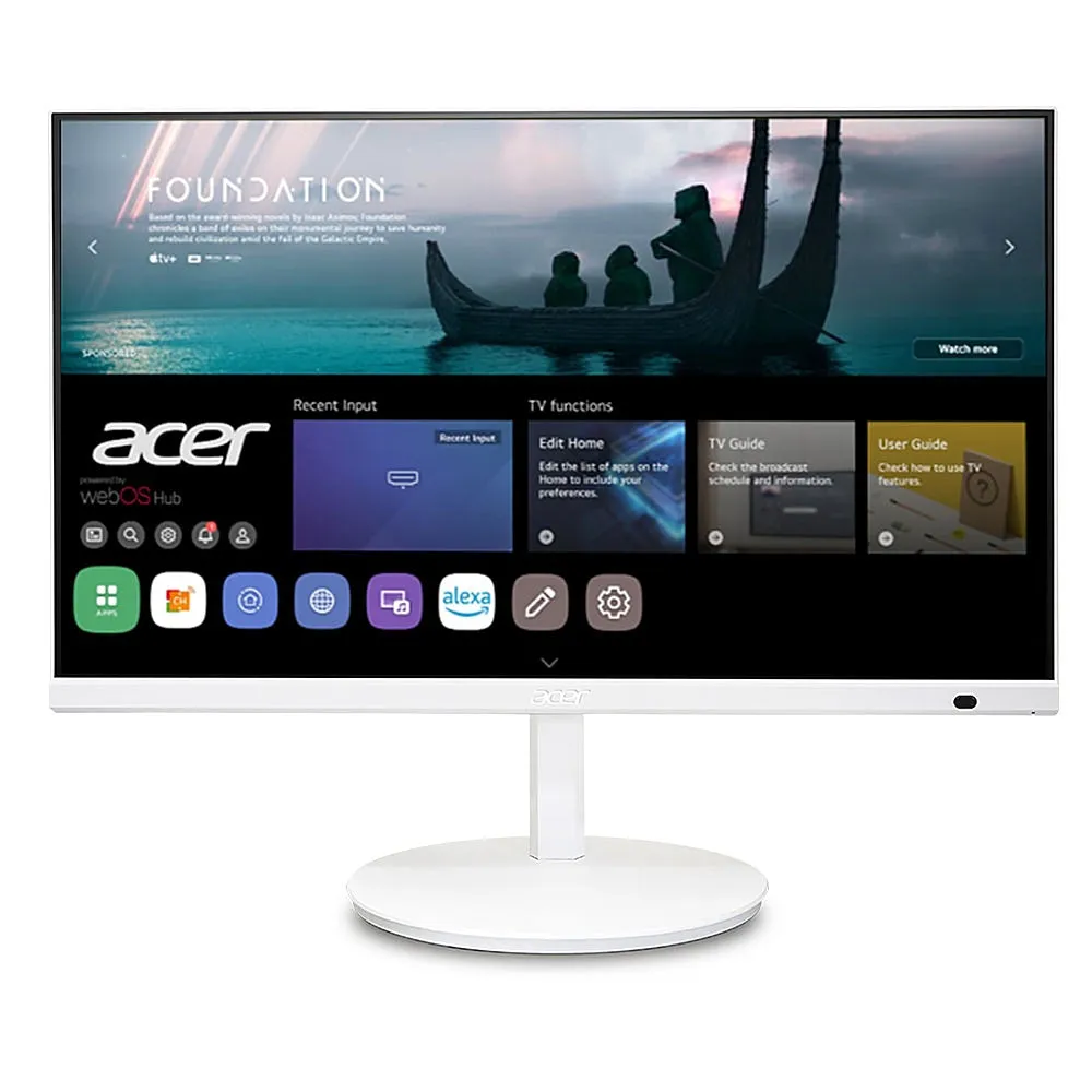 Acer - CS272 wemiiirx 27” IPS LED FHD(1920 x 1080) 60Hz Monitor(HDMI) - White