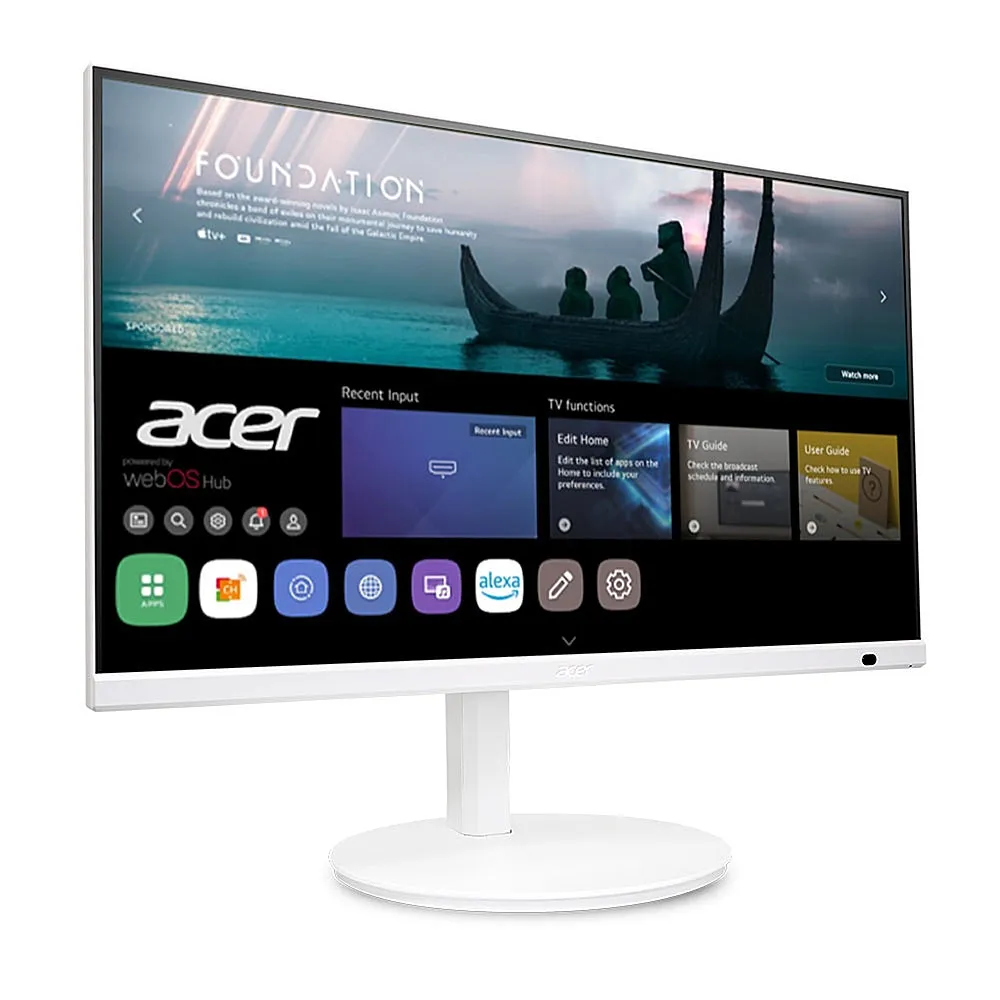 Acer - CS272 wemiiirx 27” IPS LED FHD(1920 x 1080) 60Hz Monitor(HDMI) - White