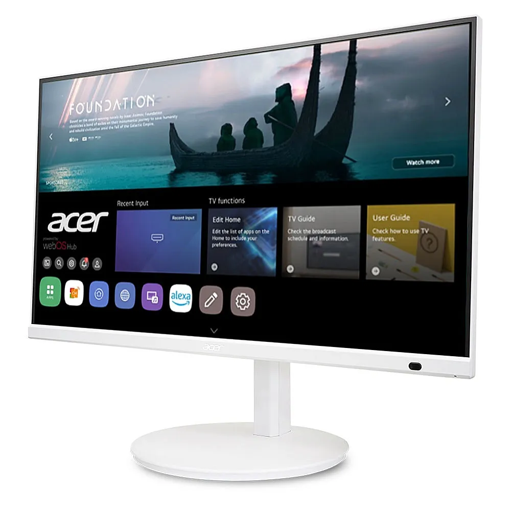 Acer - CS272 wemiiirx 27” IPS LED FHD(1920 x 1080) 60Hz Monitor(HDMI) - White