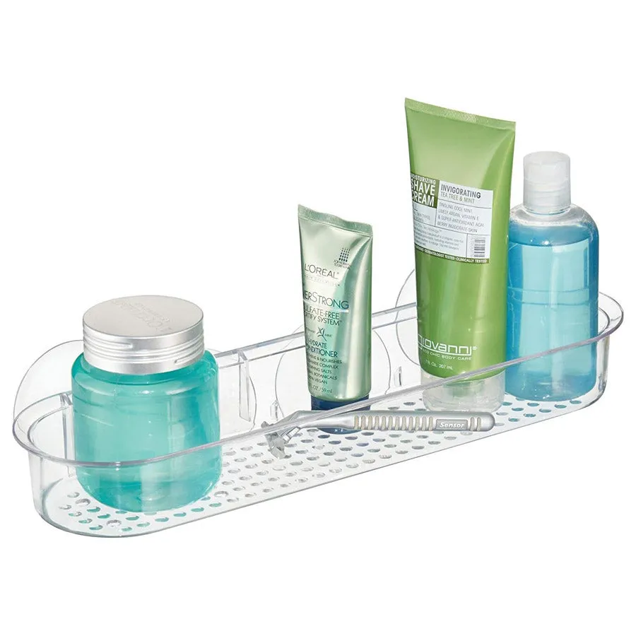 Acrylic Suction Shower Shelf