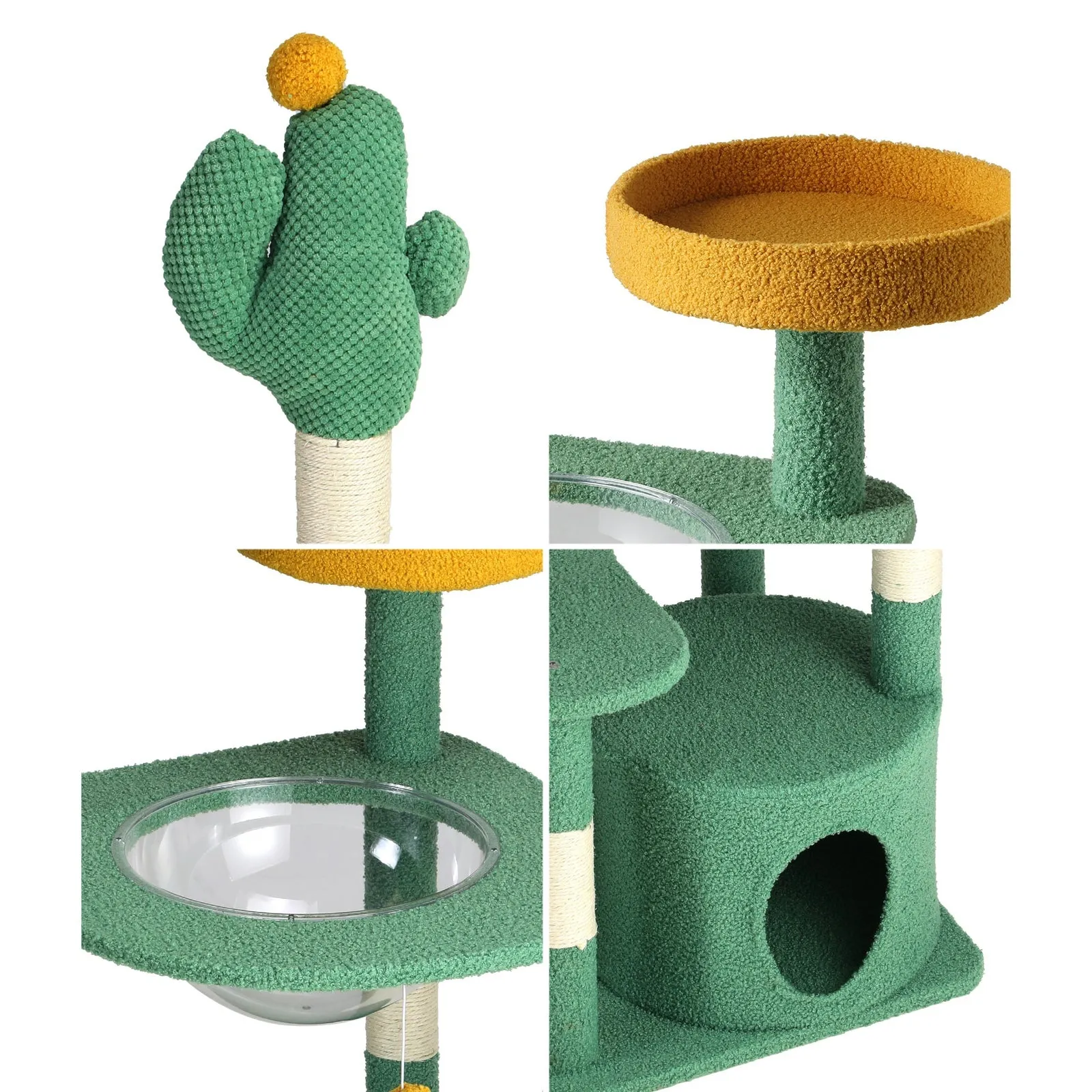 Alopet Cat Tree Tower Scratching Post 130cm Furniture Scratcher Pet Condo House