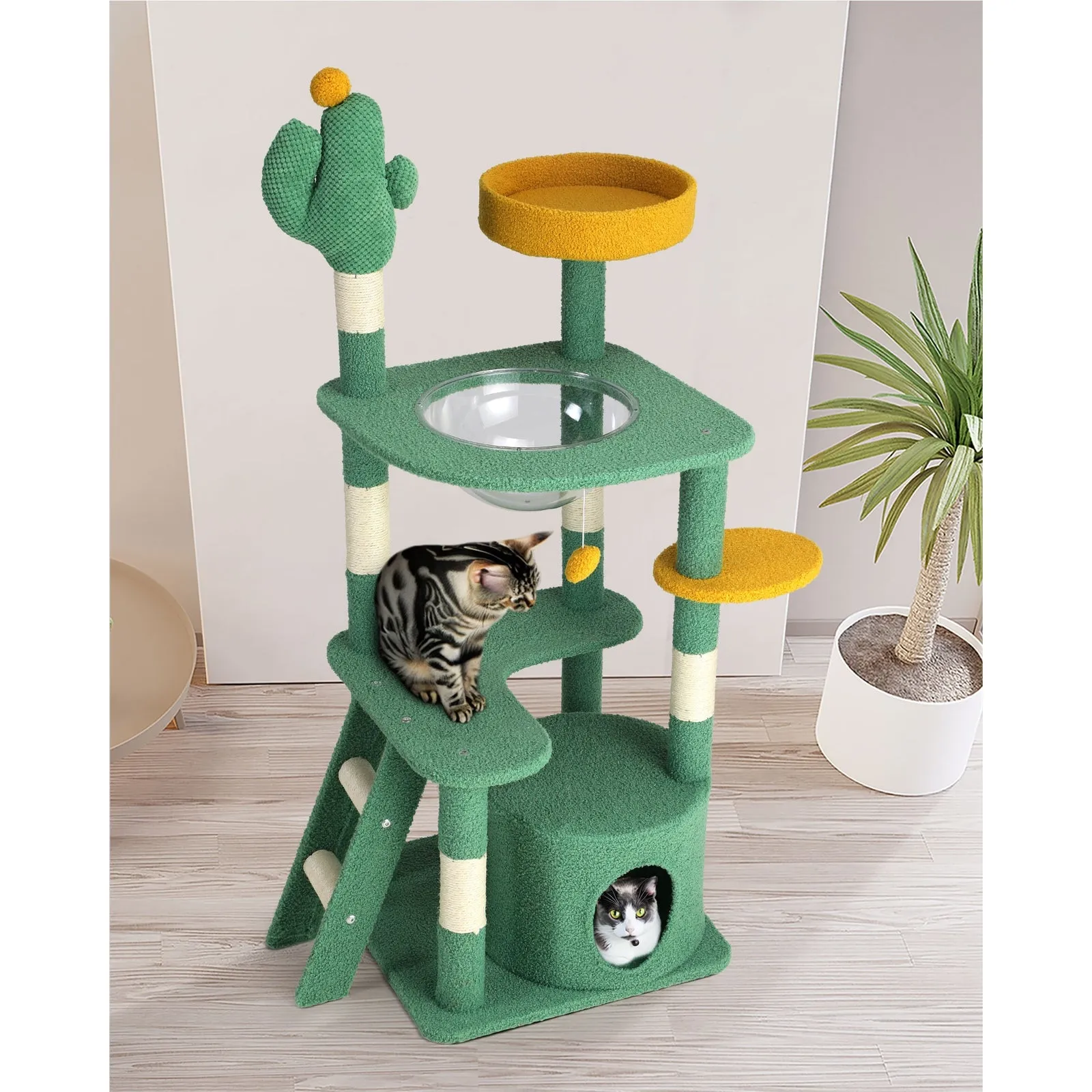 Alopet Cat Tree Tower Scratching Post 130cm Furniture Scratcher Pet Condo House