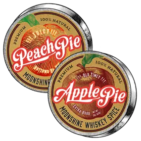 Apple & Peach Pie Moonshine Spice Combo