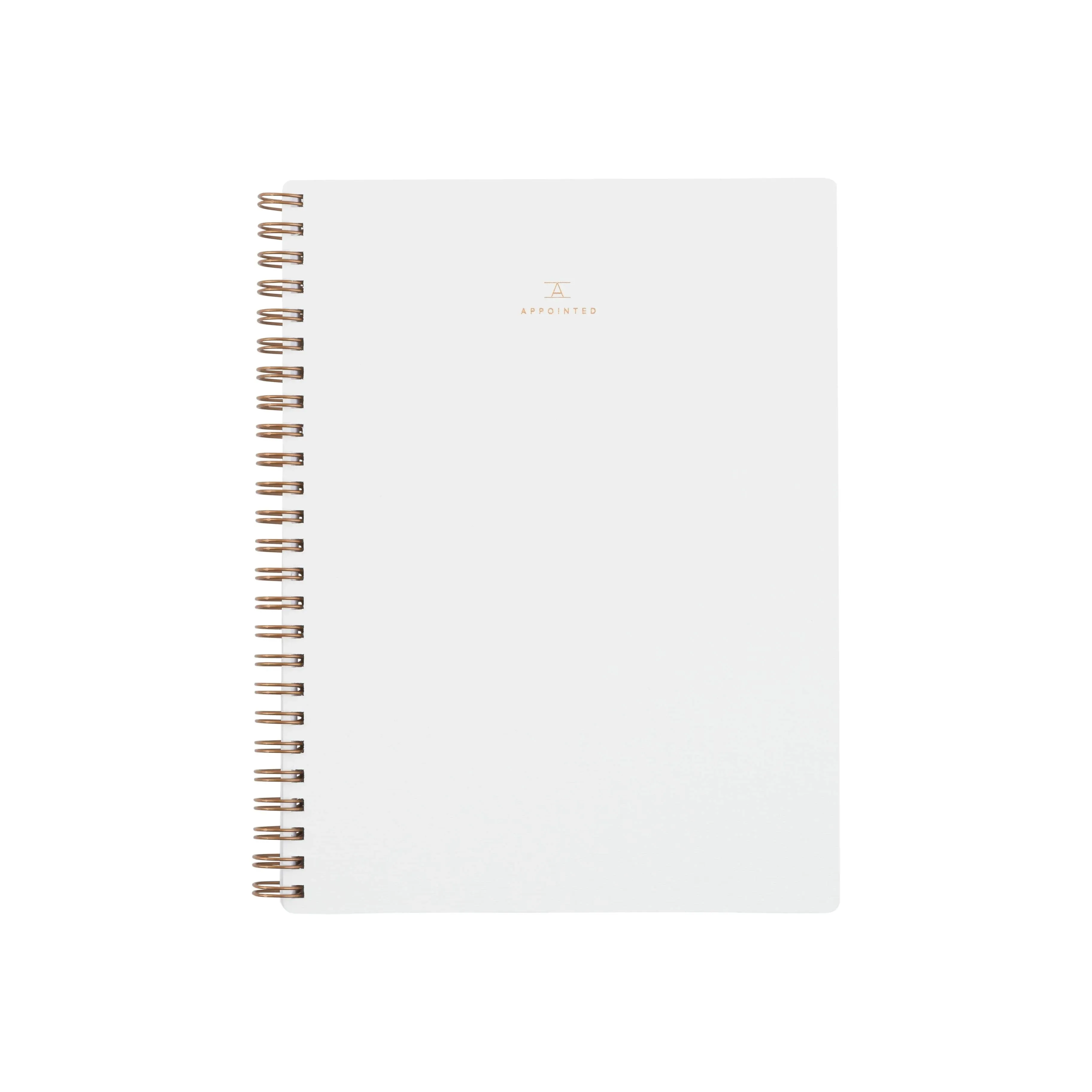 Appointed Notebook in Linen White (S) - Lined/Grid/Blank