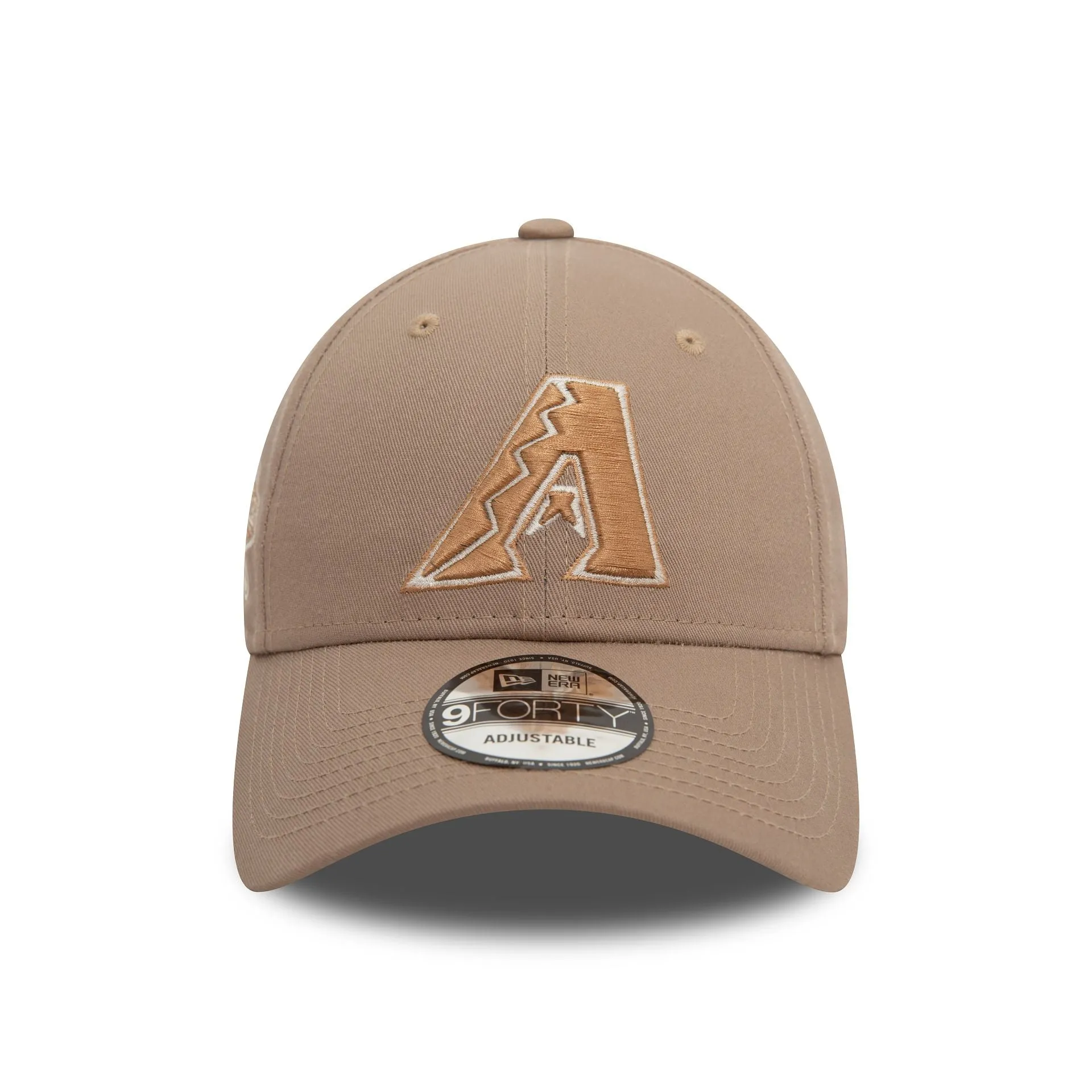 Arizona Diamondbacks MLB Patch Brown 9FORTY Adjustable Cap