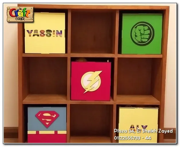 Avengers wooden box (superman)