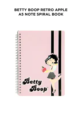 Betty Boop Retro Apple A5Note Spiral Book