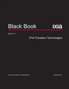 Black Book, IPv6 Transition Technologies, Ed. 10, Paperback, B&W