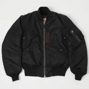 Buzz Rickson's X William Gibson Type MA-1 'Regular' Jacket - Black