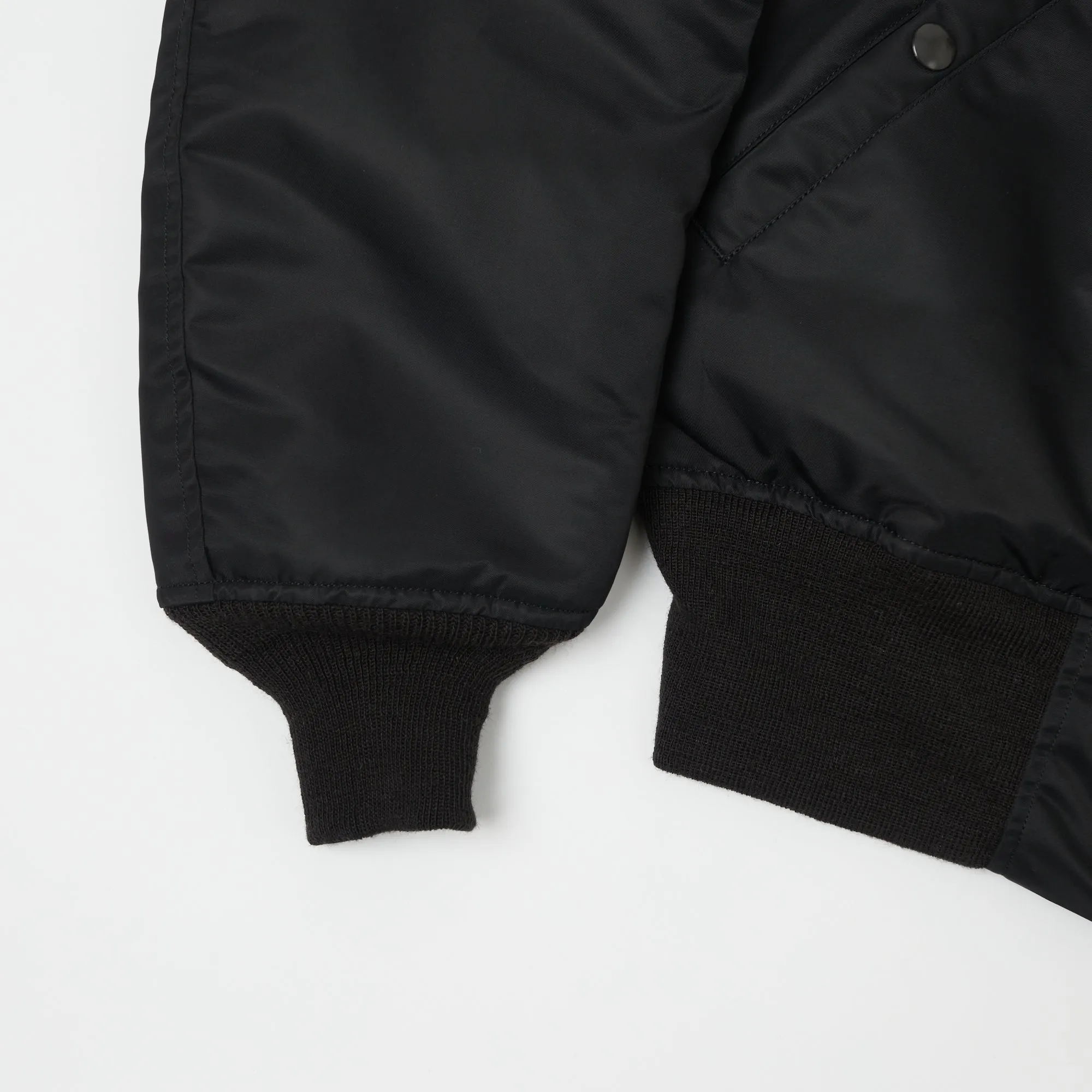 Buzz Rickson's X William Gibson Type MA-1 'Regular' Jacket - Black