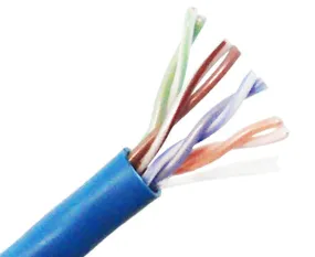 CAT5E UTP Bulk Stranded Ethernet Cable, Bare Copper CM, 24 AWG 1000FT