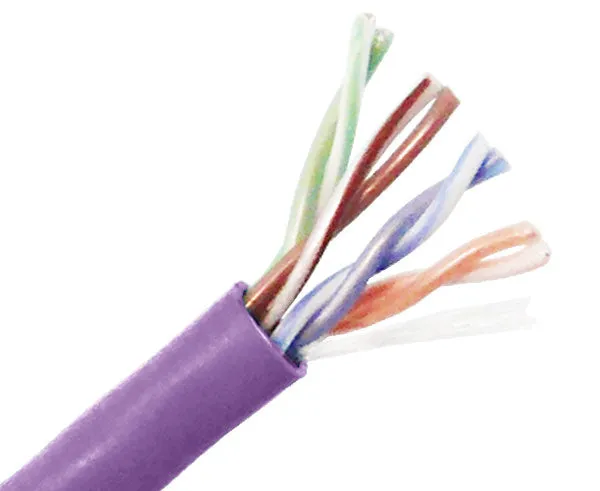 CAT5E UTP Bulk Stranded Ethernet Cable, Bare Copper CM, 24 AWG 1000FT