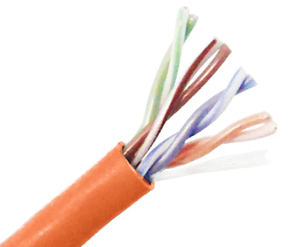 CAT5E UTP Bulk Stranded Ethernet Cable, Bare Copper CM, 24 AWG 1000FT