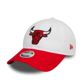 Chicago Bulls Womens NBA White 9TWENTY Adjustable Cap