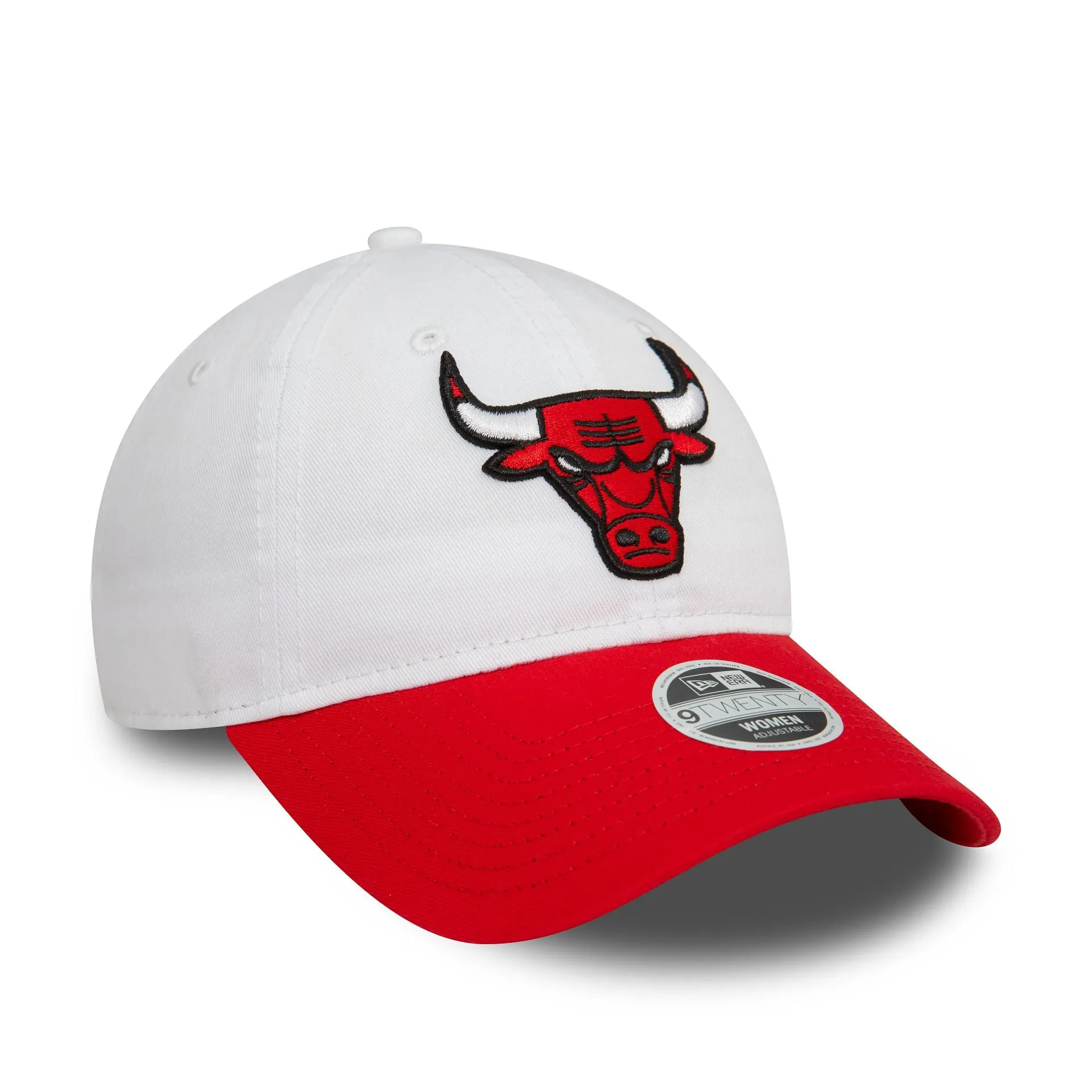 Chicago Bulls Womens NBA White 9TWENTY Adjustable Cap