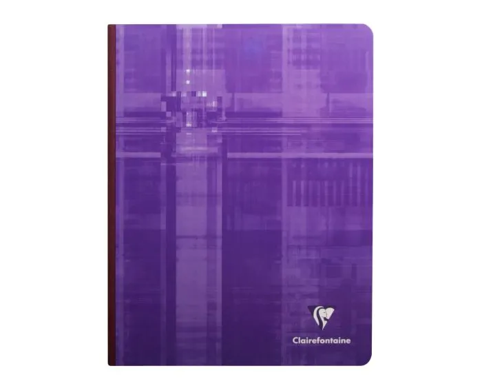 Clairefontaine Classics A5 Side Clothbound Notebook- French Ruled