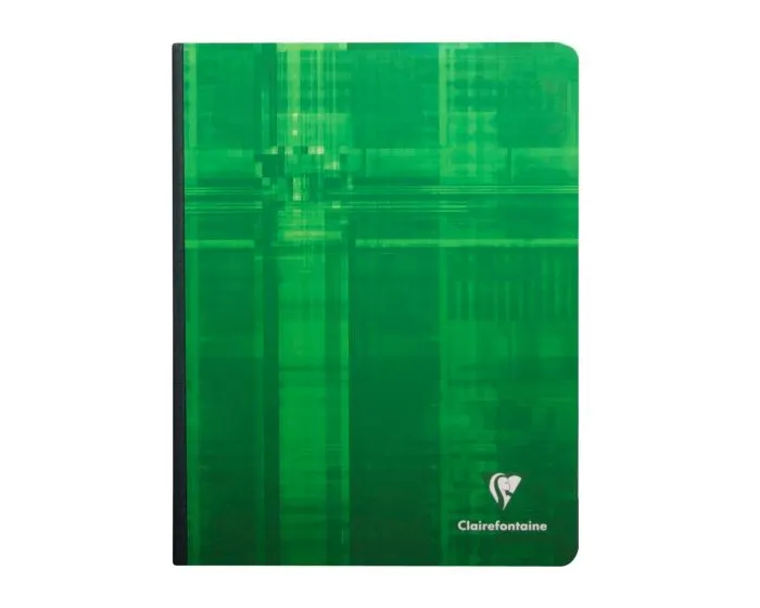 Clairefontaine Classics A5 Side Clothbound Notebook- French Ruled