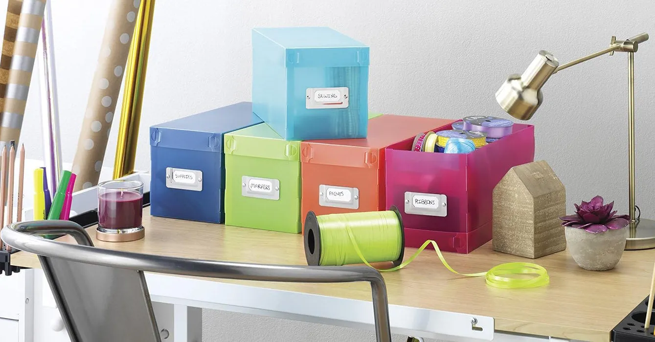 Colorful Plastic CD Boxes