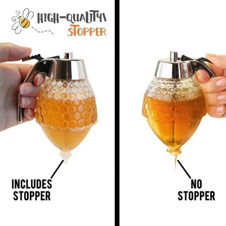 Crystalex | Honey and Syrup Dispenser