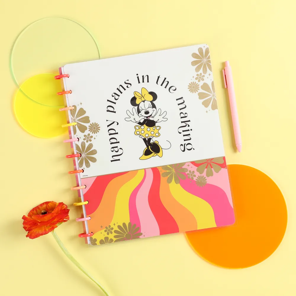 Disney Sunny Minnie Teacher - Dotted Lined Big Teacher Notebook - 60 Sheets