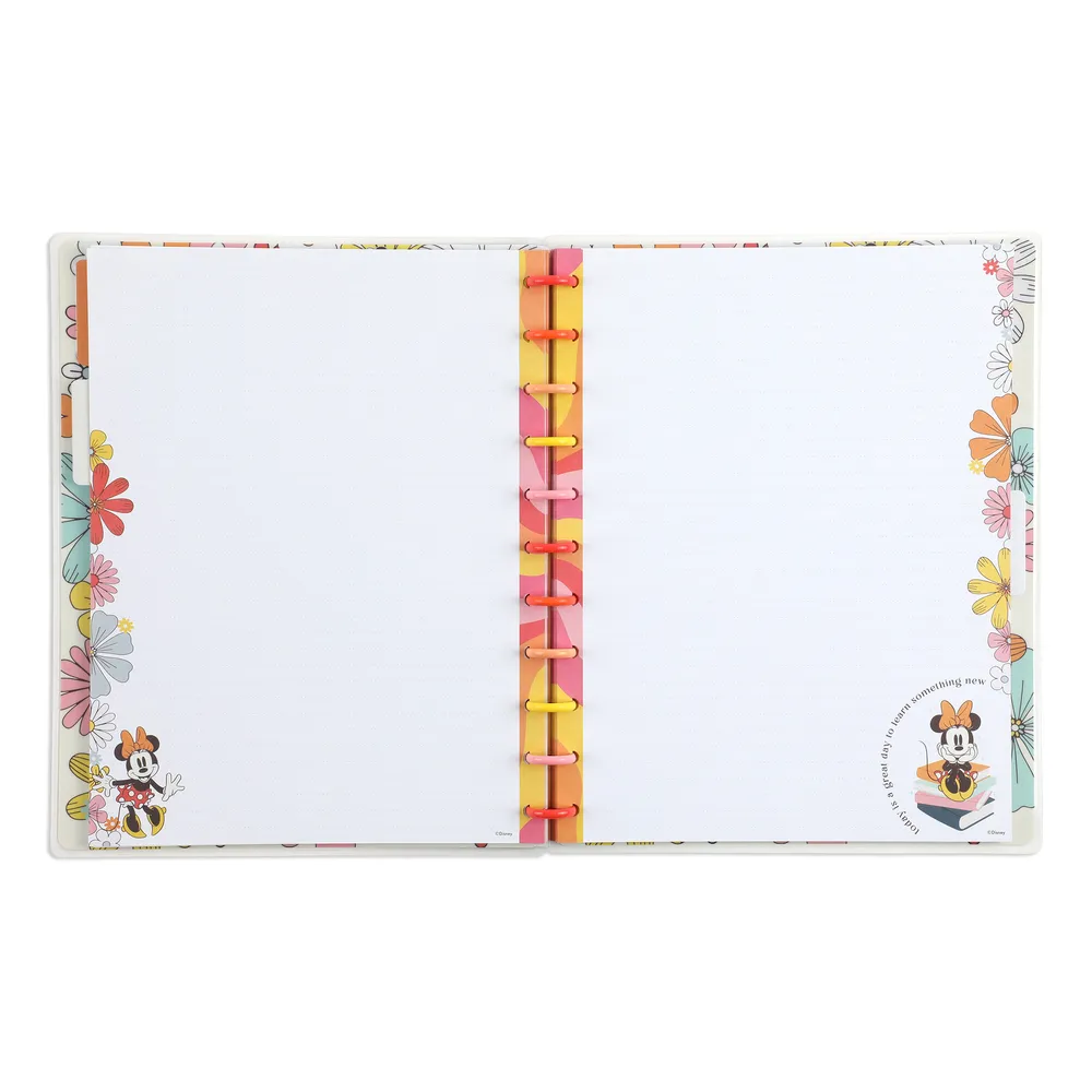 Disney Sunny Minnie Teacher - Dotted Lined Big Teacher Notebook - 60 Sheets