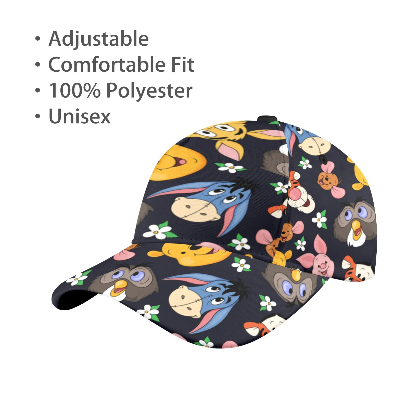 Disney Winnie The Pooh Hundred Acre Wood Friends Hat