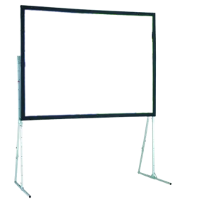 Draper 241314 Ultimate Folding Screen Front Projection Surface w/Extra Heavy Duty Legs (78"x124")