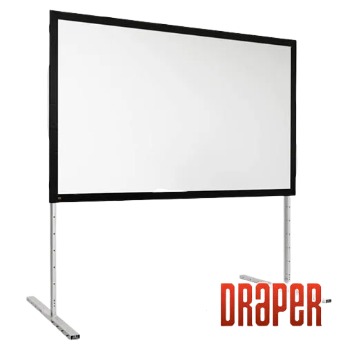 Draper 385111 Complete Screen w/CineFlex Surface and Anodized Frame - HDTV (45 x80")