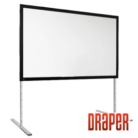 Draper 385111 Complete Screen w/CineFlex Surface and Anodized Frame - HDTV (45 x80")