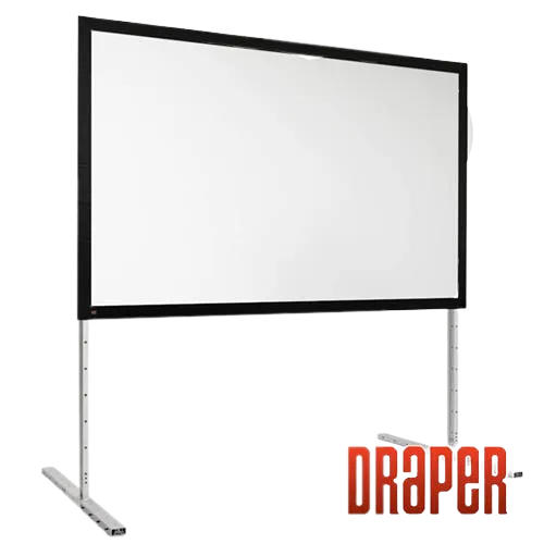 Draper 385133 Complete Screen w/CineFlex Surface and Anodized Frame (50"x80")