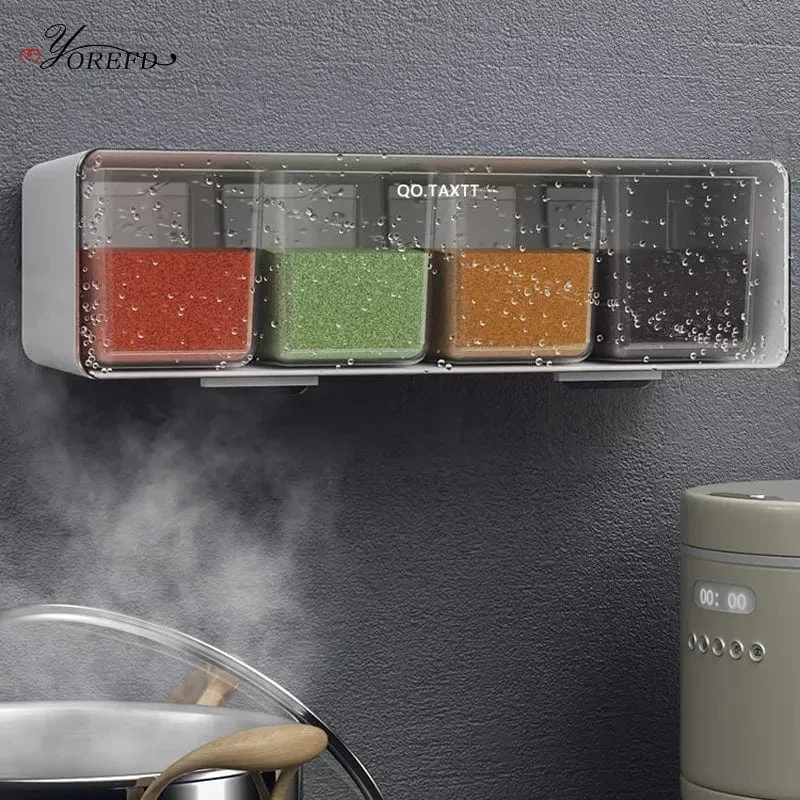 Dust proof spice rack