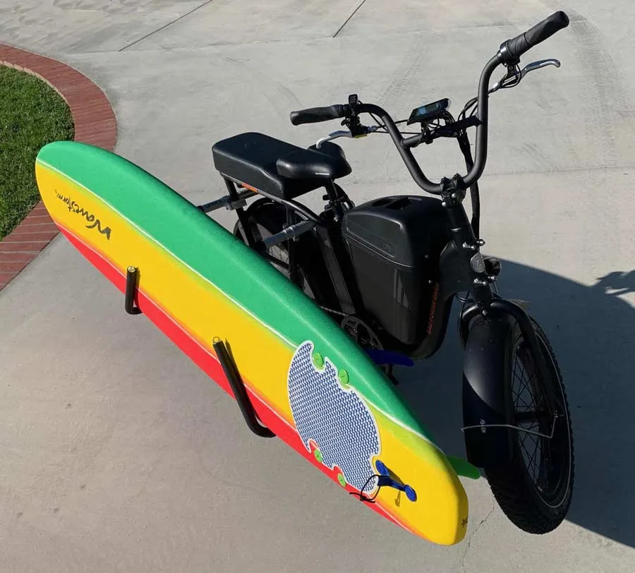 E-Bike Board Rack | Shortboard - Longboard - SUP