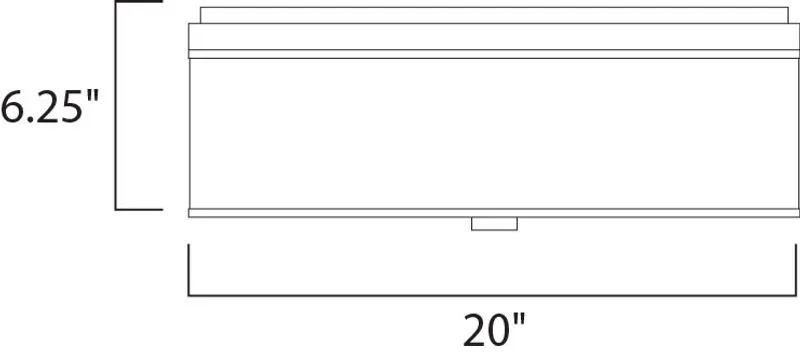 Elements 20" 3 Light Flush Mount in Satin Nickel - Vinyl Fabric Material