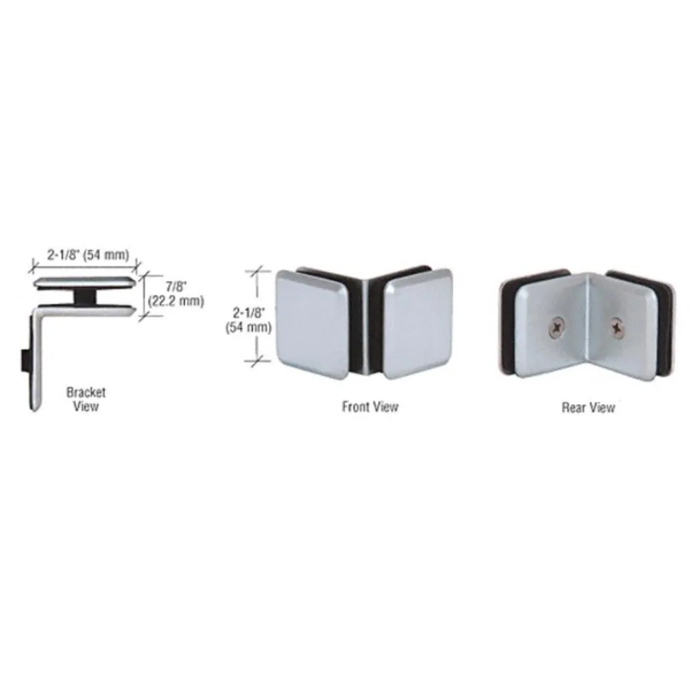 Estate Series 90 Degree Glass-to-Glass Clamp