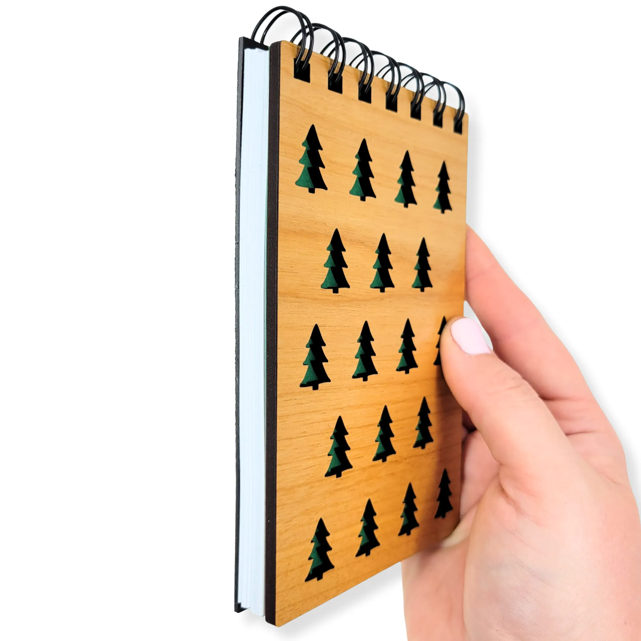 Evergreen Pocket Notebook - mini travel journal, notepad