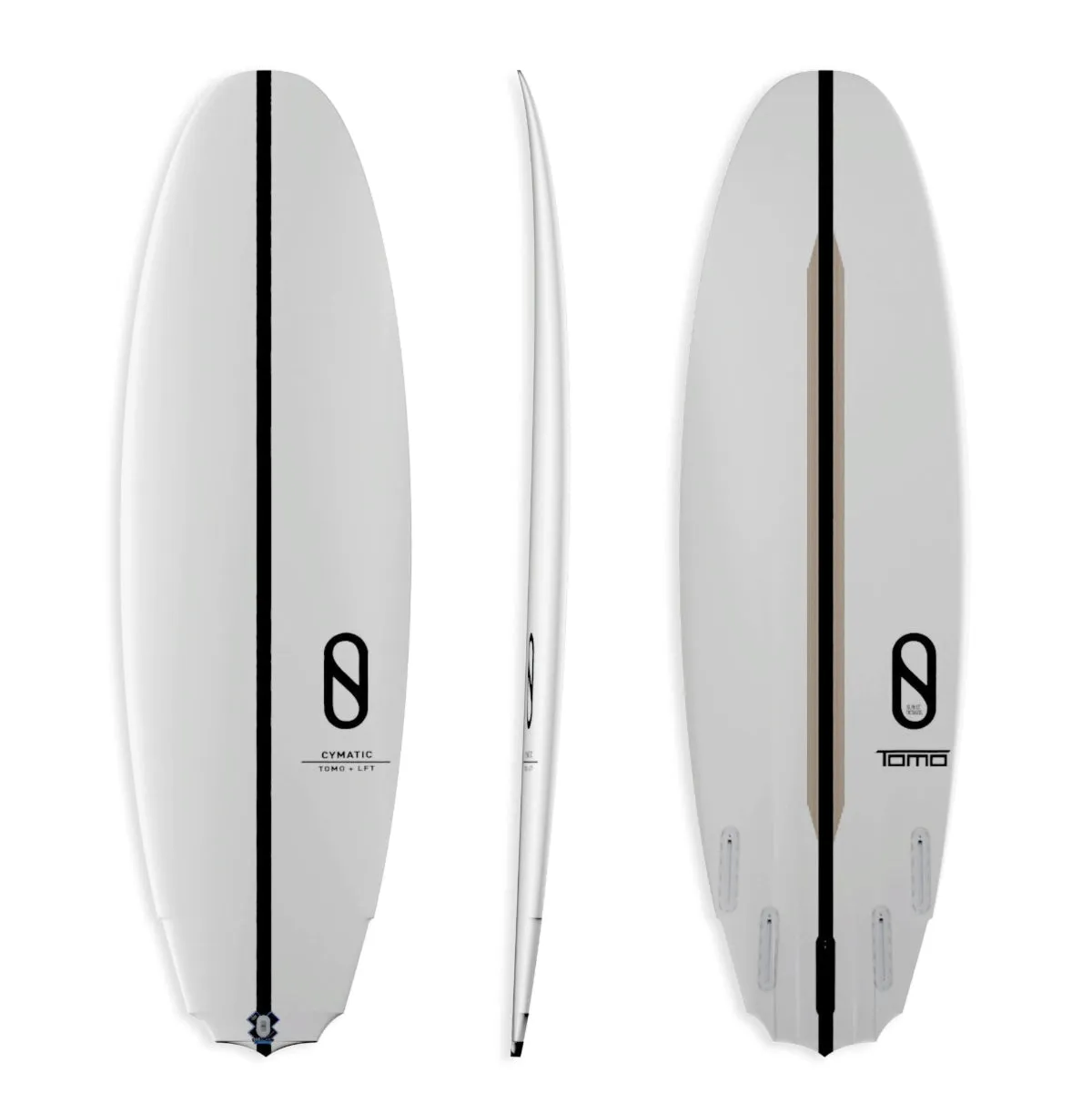 Firewire Slater Designs 5'10 Cymatic LFT  Futures Fins