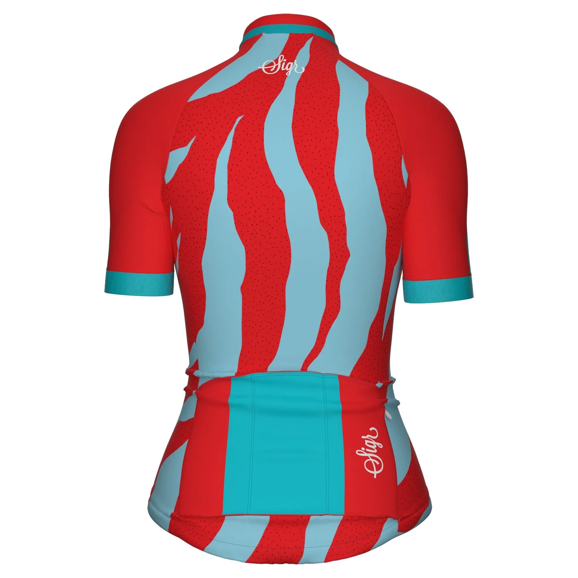 Fjällbäck Red - Cycling Jersey for Women