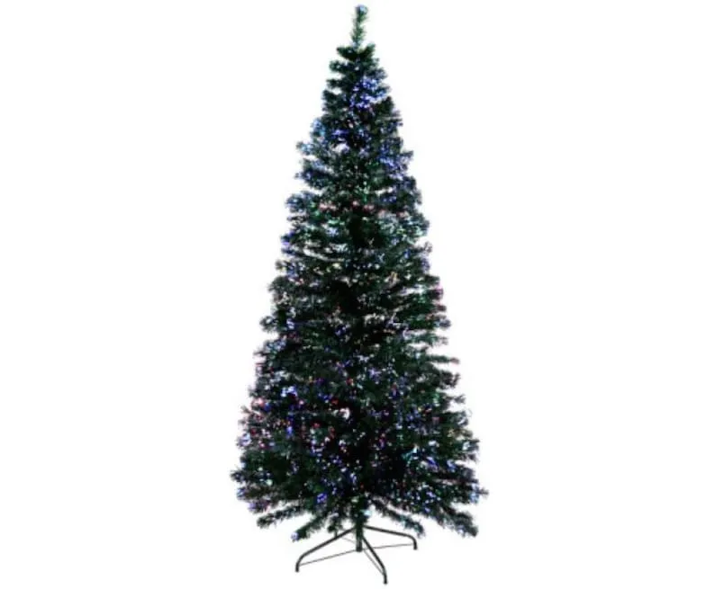 Funyards 2.1M 7FT with white LED lights Christmas Tree Optic Fiber Xmas