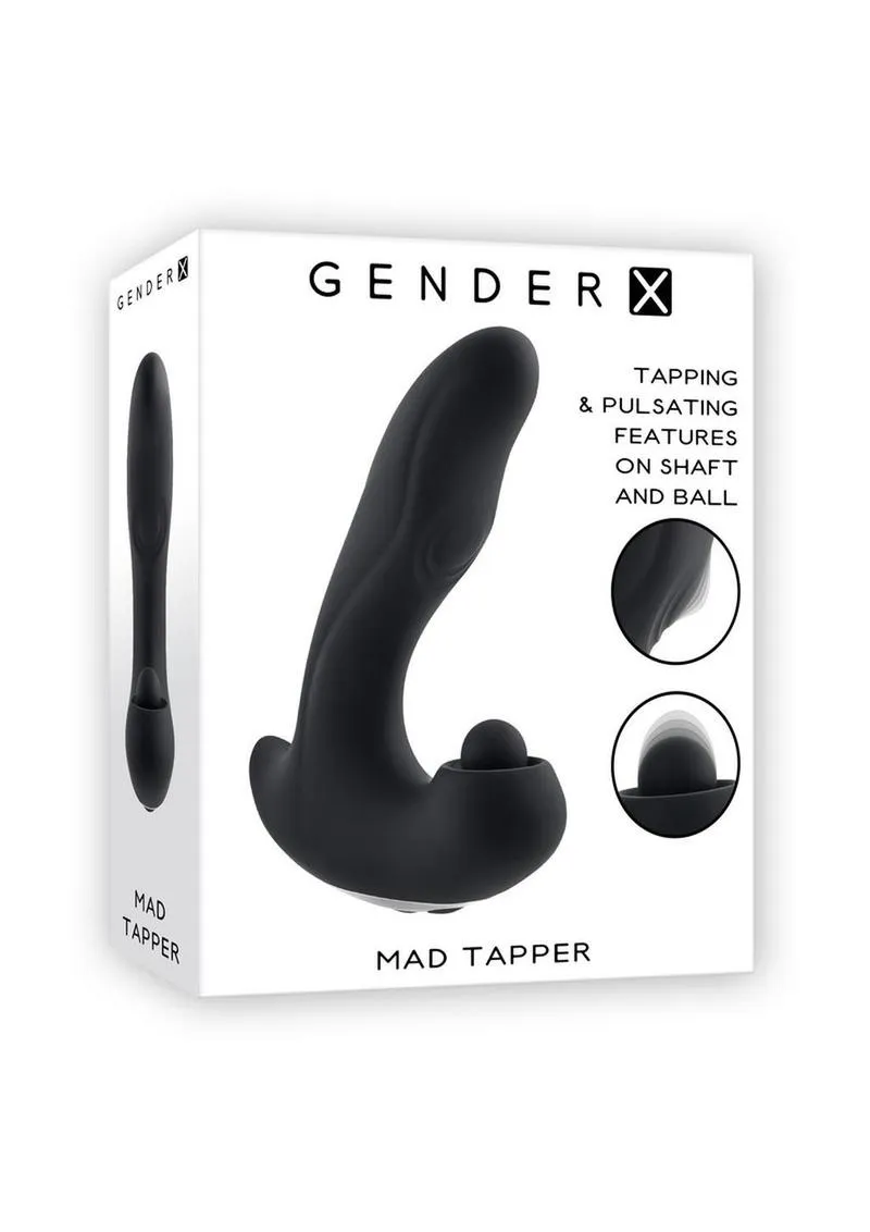 Gender X Mad Tapper Rechargeable Silicone Vibrator