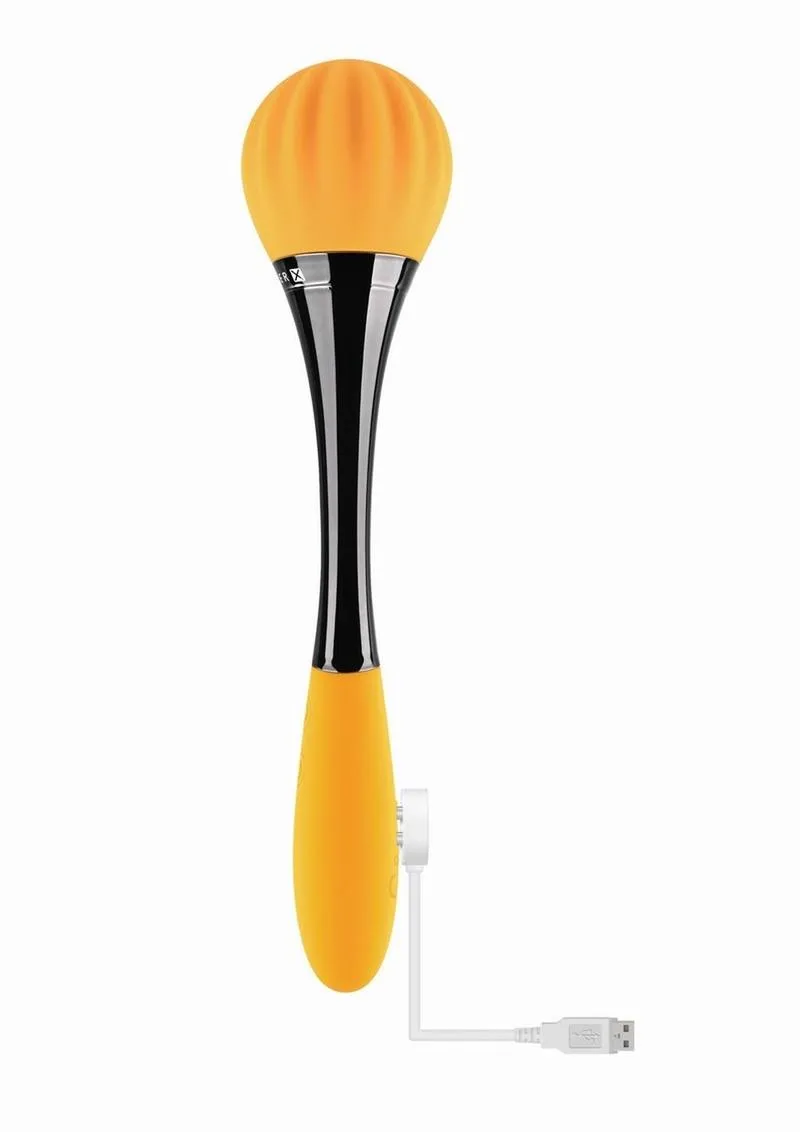 Gender X Sunflower Silicone Rechargeable Dual End Vibrator